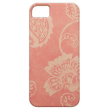 Pink & White Paisley iPhone 5 Case