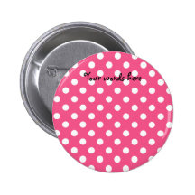 Pink white polka dots