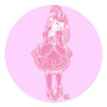 Pink Witch stickers