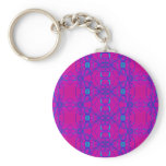pink with blue lace keychains