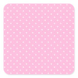 Pink with little white stars. Custom stickers