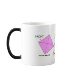 Pink yacht by patriciaBC mugs