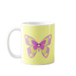 Pink & yellow Butterfly Mug