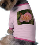 Pink Yellow Rose Macro pet clothing