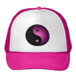 pink yin yang trucker hats