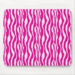 Pink Zebra Mouse Mats
