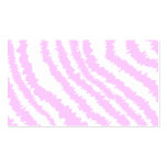 Pink Zebra Print, Animal Pattern. Business Card
