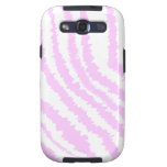 Pink Zebra Print, Animal Pattern. Samsung Galaxy S3 Cover