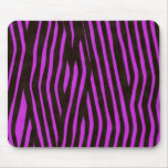 Pink Zebra Print Mousepad