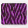 Pink Zebra Print Mousepad