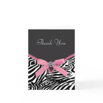 Pink Zebra Thank You Cards