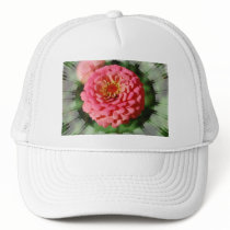 Pink Zinnia hat