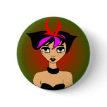 PinkHaired Devil Girl