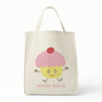 Pinkie's Bakery Cupcake Canvas Bag