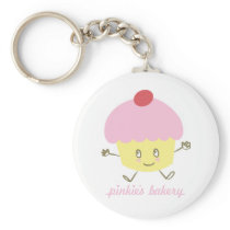 Pinkie's Bakery Cupcake Keychain