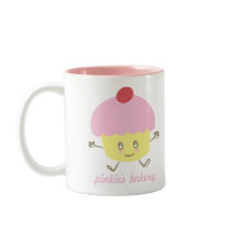 Pinkie's Bakery Cupcake Mug
