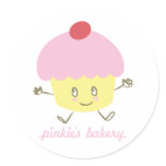 Pinkie's Bakery Cupcake Sticker