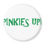 PINKIES GREEN FRIDGE MAGNET