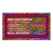 PinkRose RedRose Petal Art  - Change your text Business Card Templates