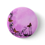 Pinks with butterflies