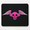 pinkskullmouse mousepads