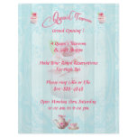 PinkTea Rose Cupcakes Flyers