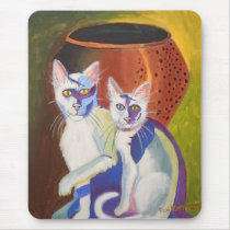 Pinky & Bleu II Mousepad