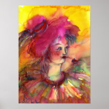 PINKY CLOWN PRINT