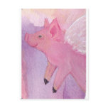 Pinky the Flying Pig - When Pigs Fly Post Cards