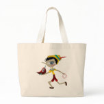 Pinocchio pinotxo fairytale tote jumbo bag