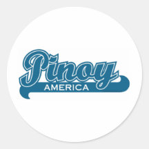 Pinoy America Sticker