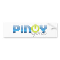 Pinoy-Power-Hybrid Bumper Stickers