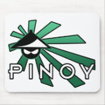 Pinoy Salakot Man Mouse Pads