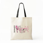 pinqshue doodle budget tote canvas bags