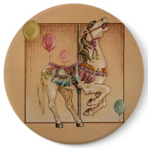 Pins, Buttons - Happy Horse Carousel