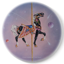 Pins, Buttons - Petaluma Carousel Horse 2