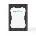 Pinstripe Greeting Card
