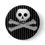 pinstripe skully buttons