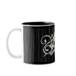 pinstripe skully mug