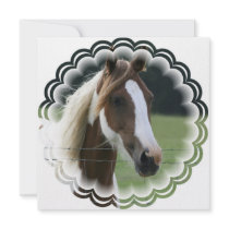 Pinto Pony Invitation