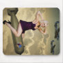 Pinup Bombshell Mouse Pads