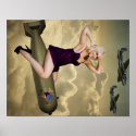 Pinup Bombshell posters