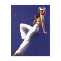 Pinup Girl By the Bay postcards