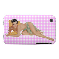 Pinup Girl Iphone 3 Case-mate Case