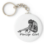 Pinup Girl Cool Retro Porducts! Keychain