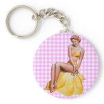 Pinup Girl Key Chains