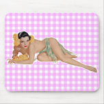 Pinup Girl Mouse Pads