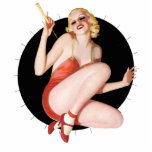 Pinup Girl Photo Sculpture