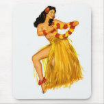 Pinup Hula mousepads