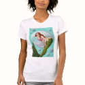 Pinup Mermaid Tee t-shirts